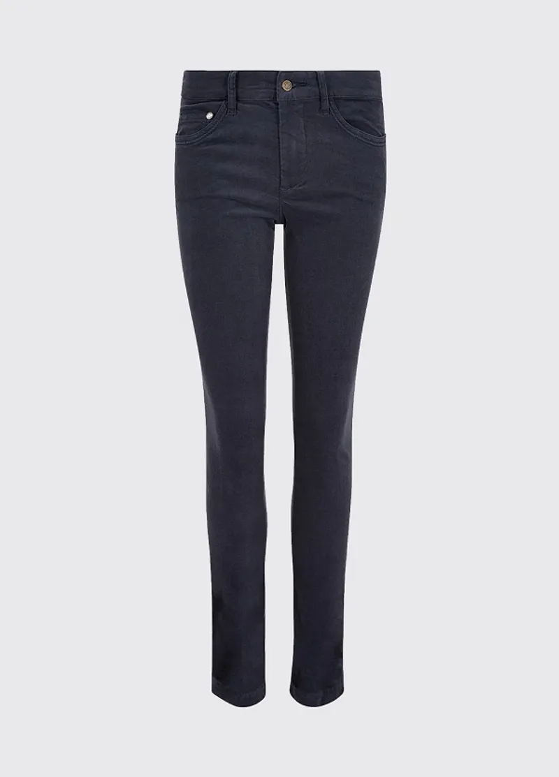 Dubarry Womens Honeysuckle Pincord Jeans Indigo-1
